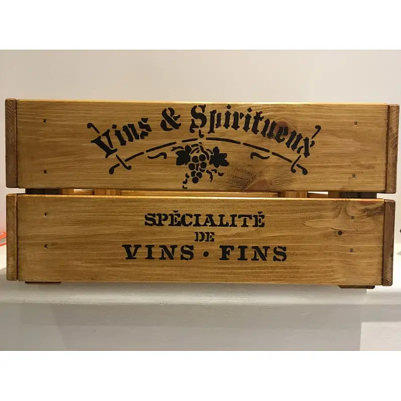 Vintage Style, Shabby Chic Wooden Crate