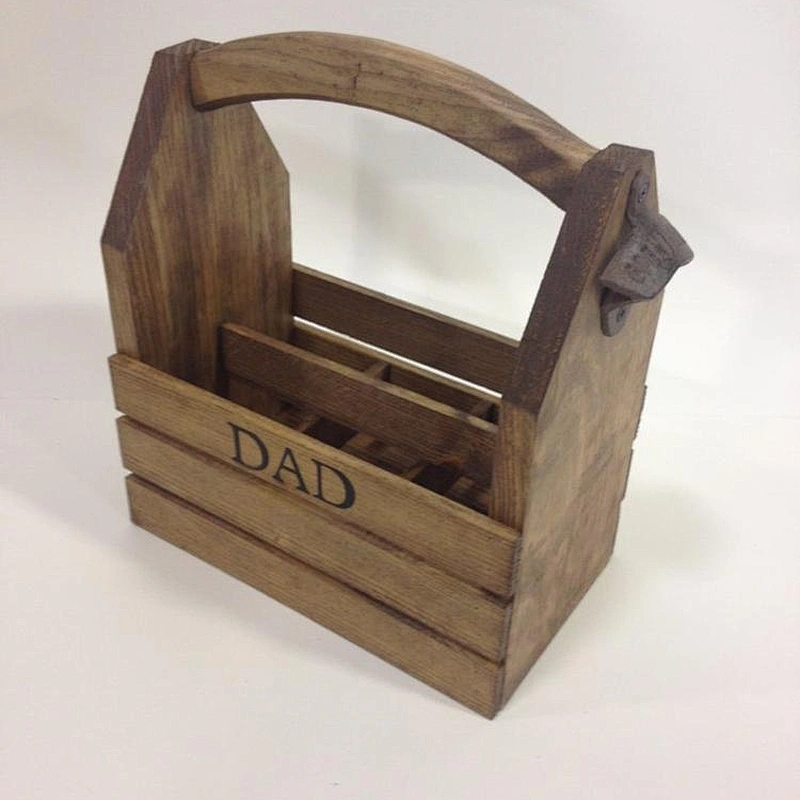 Wood wine box  rustic wooden box pine wood gift box