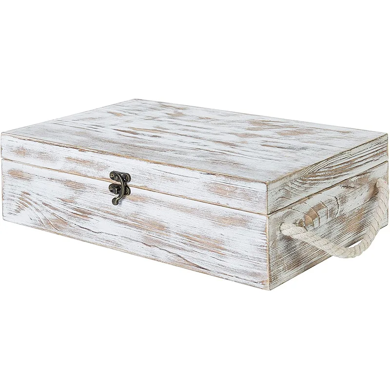 Wooden Wine Tote | Reclaimed Wine Carrier wooden crate box