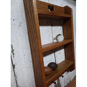 Wood wall shelves wall hanging shelf  shelves wall mount