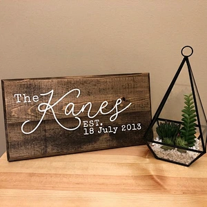 wooden sign with for writing wood signs to decorate wallsHandmade Painted Sign - Custom  - Wedding Giftwooden display sign