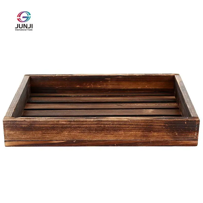 Extra Large Wooden Tray Serving Trays for Ottomans Wooden Trays For Decoration Wood Tray Stand Wooden Decorated Tray