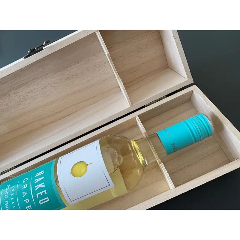 Engraved Wood Wine Box - Custom - Personalized Wood Wine - Wooden Wine Boxes