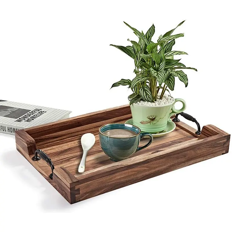 Serving Trays for Ottomans Wooden Tray Table Wood Tray Wooden Tray