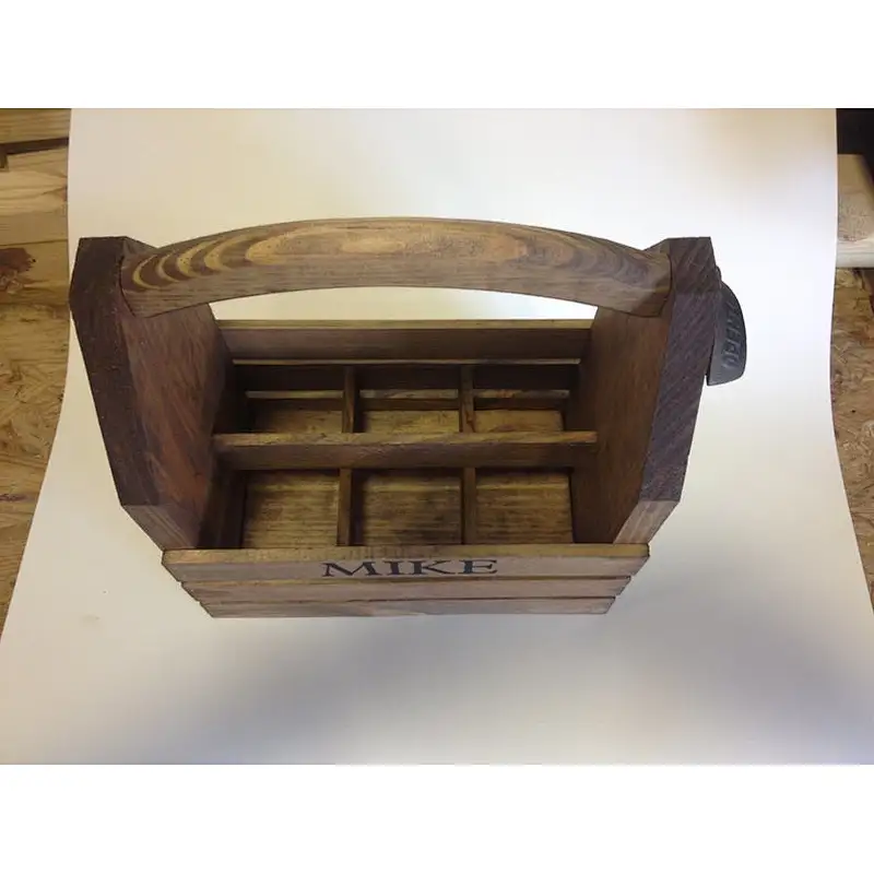 wood pack homebrew tote new gift *wooden box,wooden beer crates
