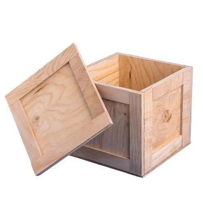 2019 Unfinished Nature Wood Storage Box Wood Package watch box