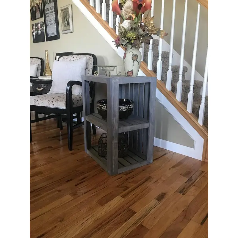 Shabby chic wooden crate cheap wooden fruit crates for sale wood crate storage customized