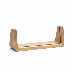Frame with Wooden Holder Stand for Office Home Decor
