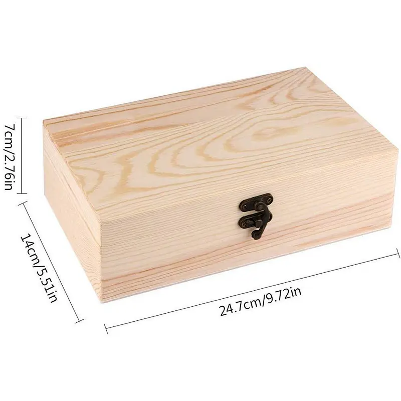 Wooden boxes unfinished  wood boxes gifts
