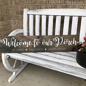 Hand Painted Sign wood sign vintage  customize  in  wood sign home decor  rustic wood blank customized