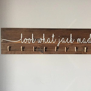 Children's Art Display Signs wooden signs with sayings  rustic wood sign  vintage customize sign in wood wooden sign