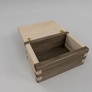 Wooden wedding card box custom wooden gift box wooden storage box