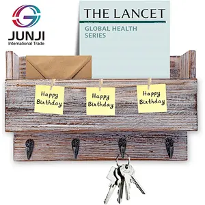 Wood book shelf wooden wall mounted wall shelf decorations shelf wall for living room