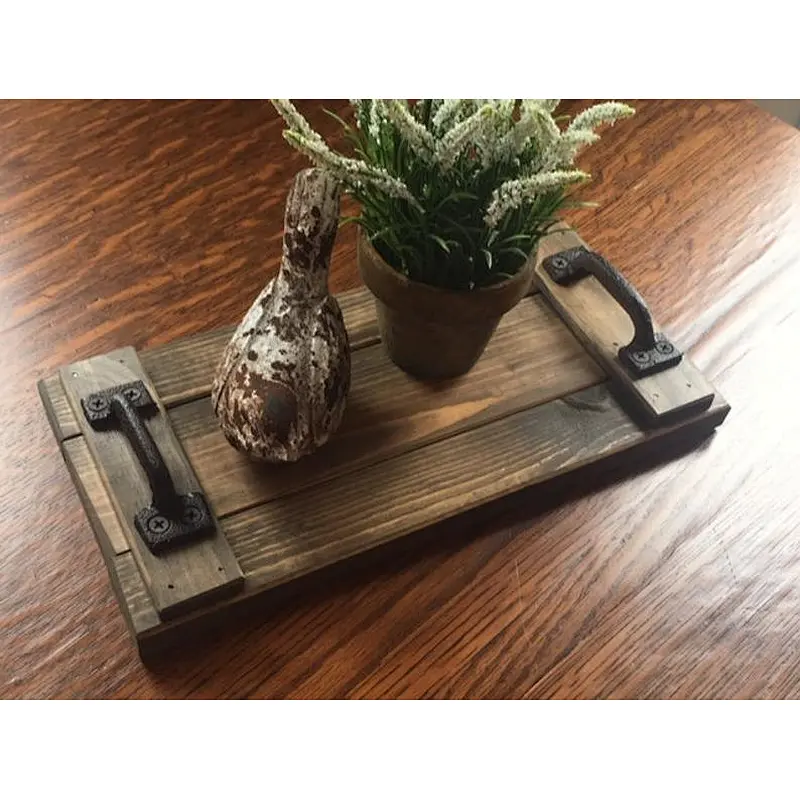 Small Wood Tray, Farmhouse Decor, Table Decor