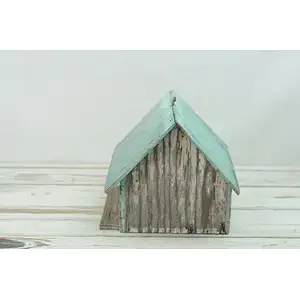 Bird House Blue Bird House Hand Made Salvage Barn Wood Bird House Fabulous Patina