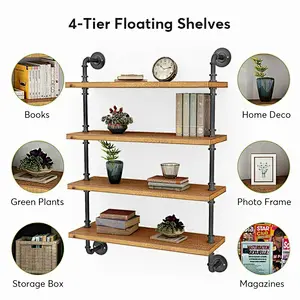 Wooden wall hanging shelf  shelf wall wood wall shelves