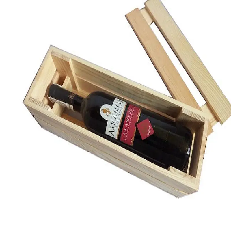 Wooden wine box wooden storage box wooden crate box