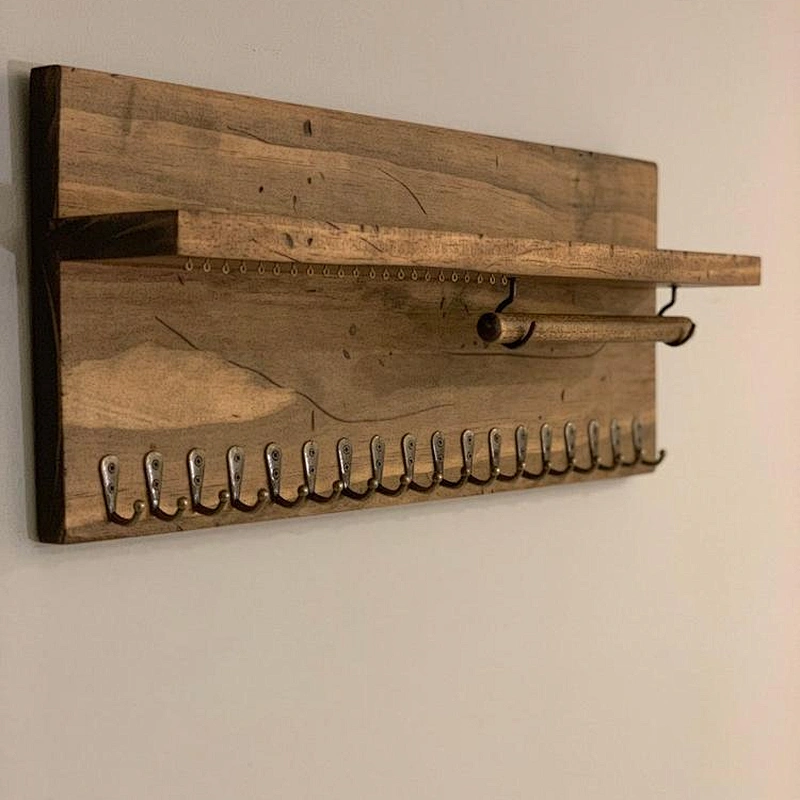 Wall shelves to table wood shelves for the kitchen wall