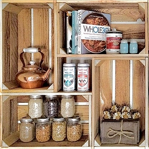 Shallow Wood Crate wooden storage crates wooden crate for vegetables shabby chic wooden crate wooden beer crates