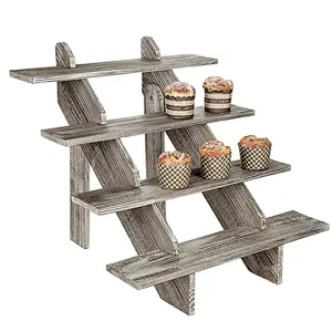 Rustic Wood Retail Display Riser