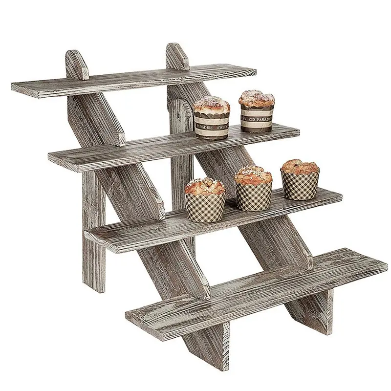 Rustic Wood Retail Display Riser