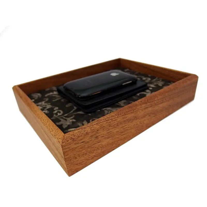 Wooden Tray With Handle Storage Tray Wooden Dry Fruit Tray