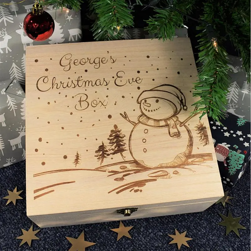 Christmas wooden box 2019