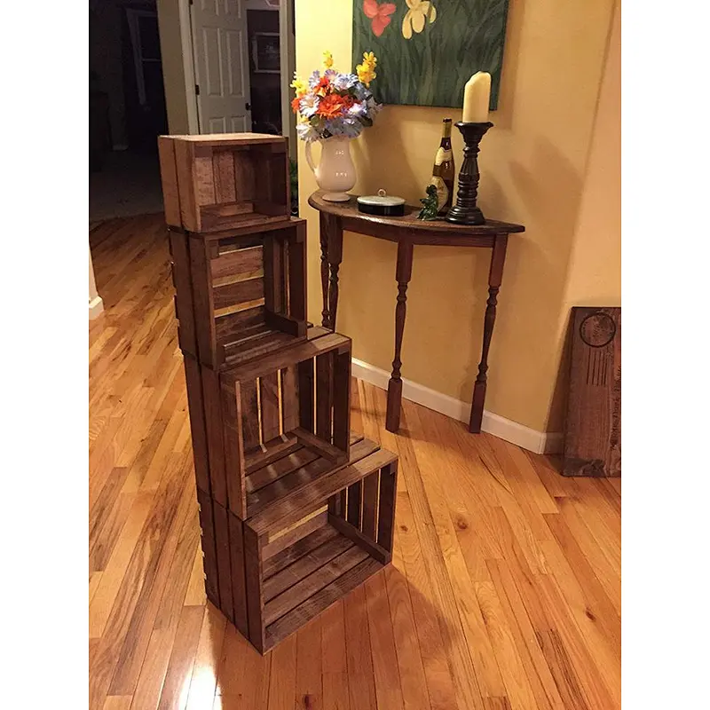 Handmade popular  Rustic Crates Storage Box Display box