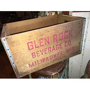 Lunlock soft drink wooden  crate