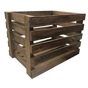 Large Pine Wood Shipping Crates Gift Wood Crate For Sale