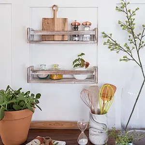 Rustic wood floating wall shelves wall shelves for bedroom wood shelves for the kitchen wall