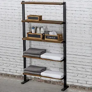 Rustic Burnt Wood Nesting Storage Crates with Chalkboard Front Panels, Set of 3