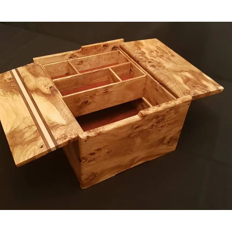 Made to order, Handmade solid hardwood wooden box 'Tuscan' style.