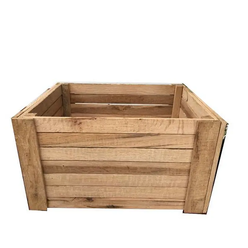 2019 Rustic Wood Planter Box Christmas