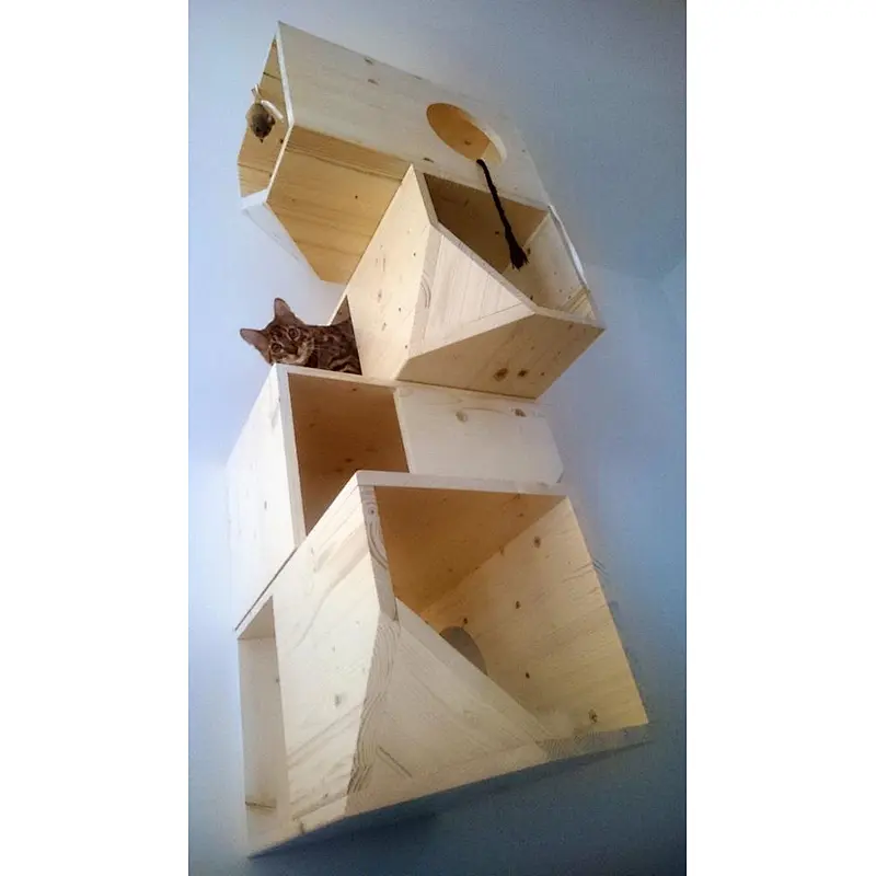 wooden pet house modern pet house stylish cat house cat place cat bed