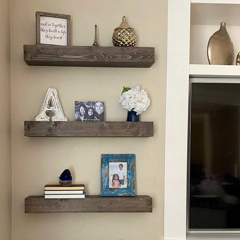 Wall mounted metal shelf shelf wall decor