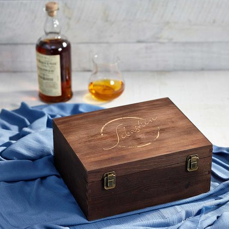 Personalized wooden gift box, , Wooden Keepsake box Christmas box