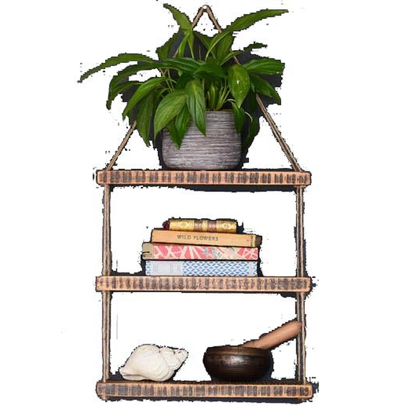 Shelf wall wood rustic wood floating wall shelves
