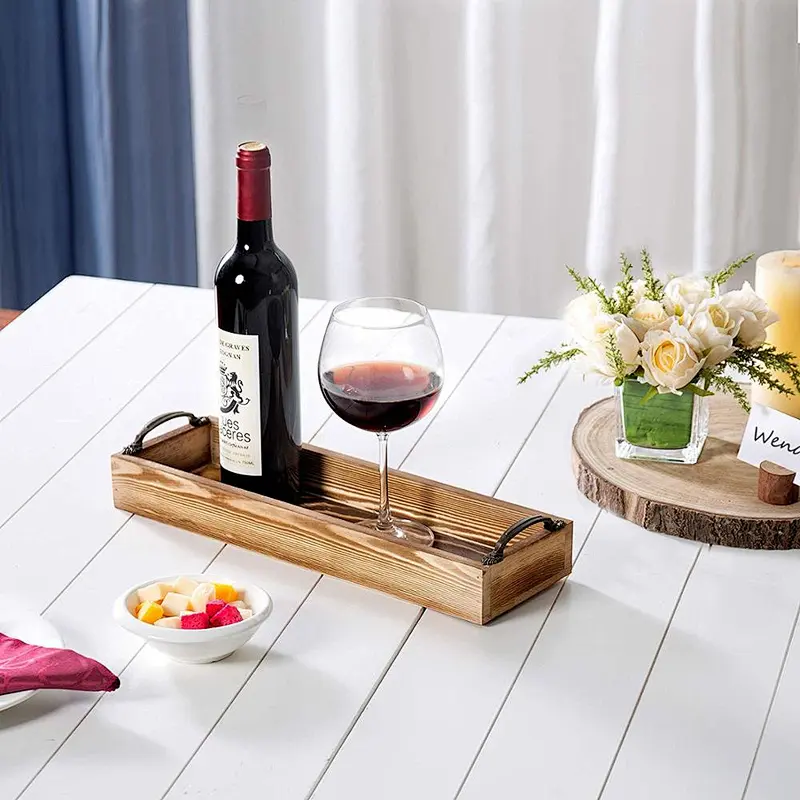 Wooden Trays and Boxes Large Wooden Trays Wooden Dry Fruit Tray