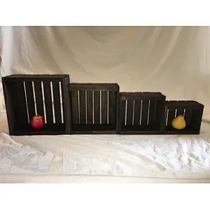Unfinished stroge Wood crate wooden box custom wooden crates