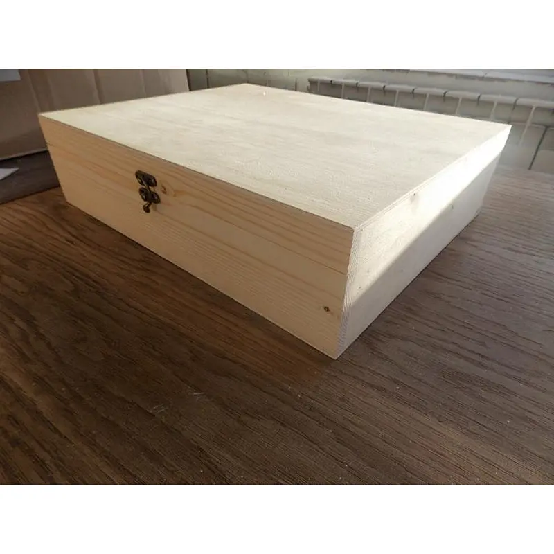 Large wooden big box unfinished wood box extralage box, 2020