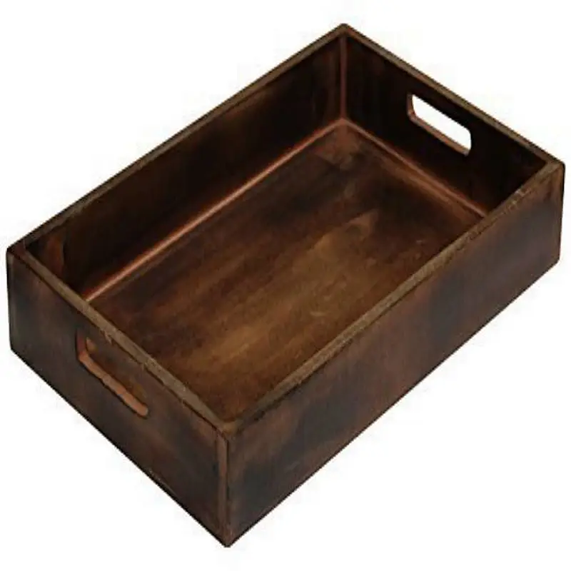 Wooden serving tray with handle 2020