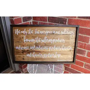 Rustic Custom Blank wood sign unfinished wood sign supplies make your own Romans sign