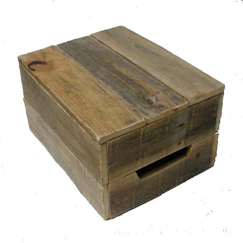 Wooden crate farmhouse gifts 2019
