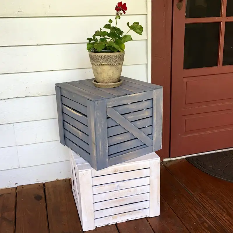 Rustic Wood Box 2020