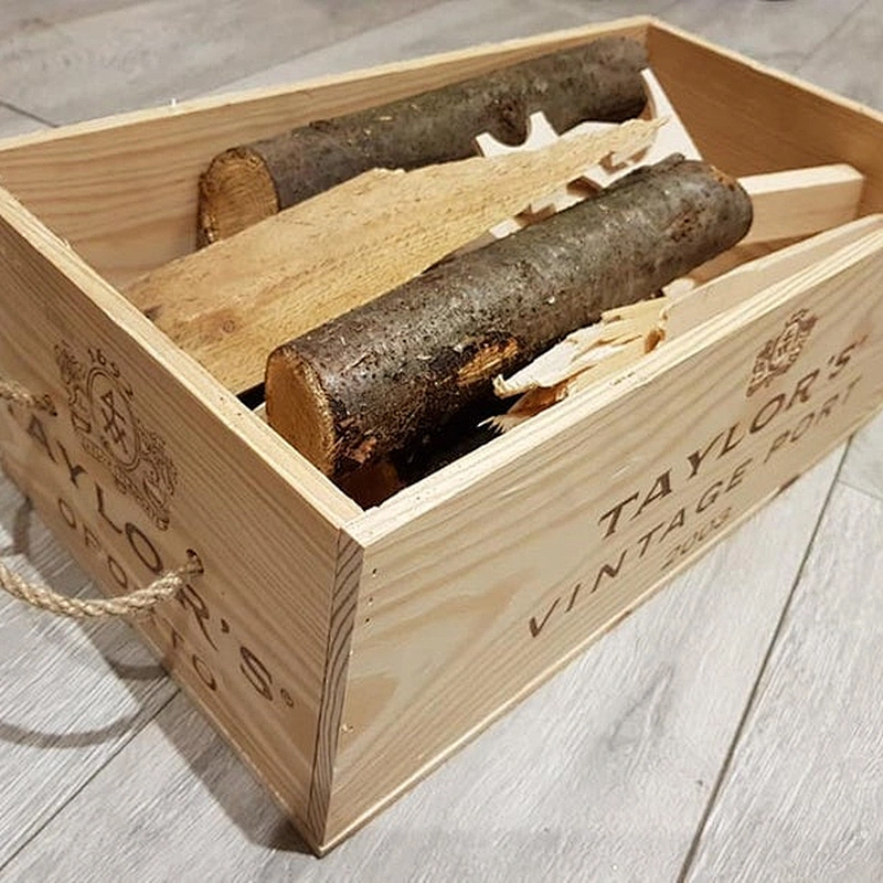 Wooden crate box