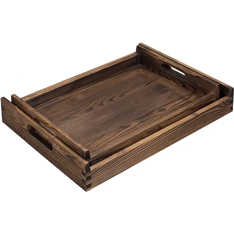 Small Wood Tray Farmhouse Decor Table Decor wooden tray  wooden  Tray