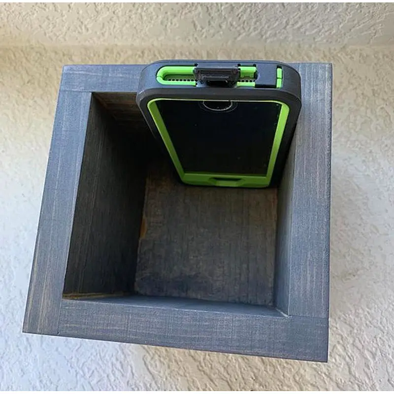 Wooden Organizer Box For USB And Receip At Home On Desktop Collection Cleaning Crate Boxes Cheaper Price