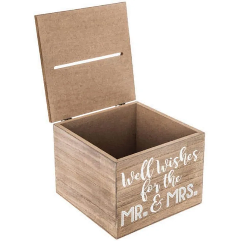 Wedding Card Holder - Personalized Wedding Keepsake Box - Love Letter Box