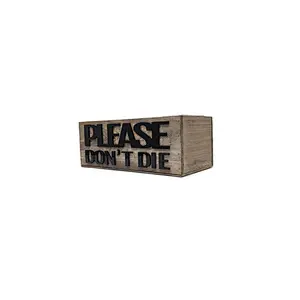 Decorative Box, Wood Planter Box, Funny Planter